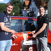 Fahrschüler DriverClub44 Basti und Andi